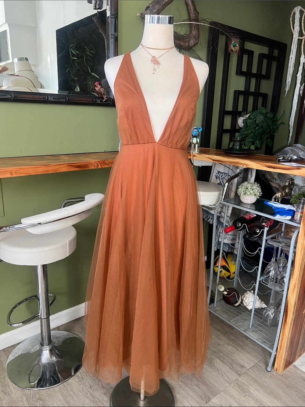 NWT Hello Molly Cinderella Chocolate dress size M - Picture 5 of 9